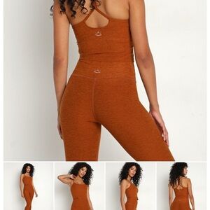 Spacedye Slim Racerback Cropped Tank